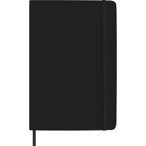 Notebook with blank pages (approx. A5)