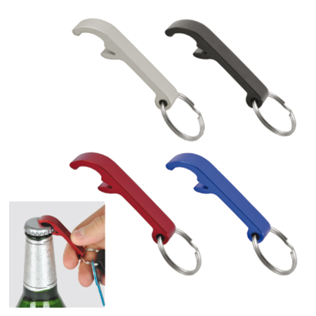 Metal Bottle Opener Keyring